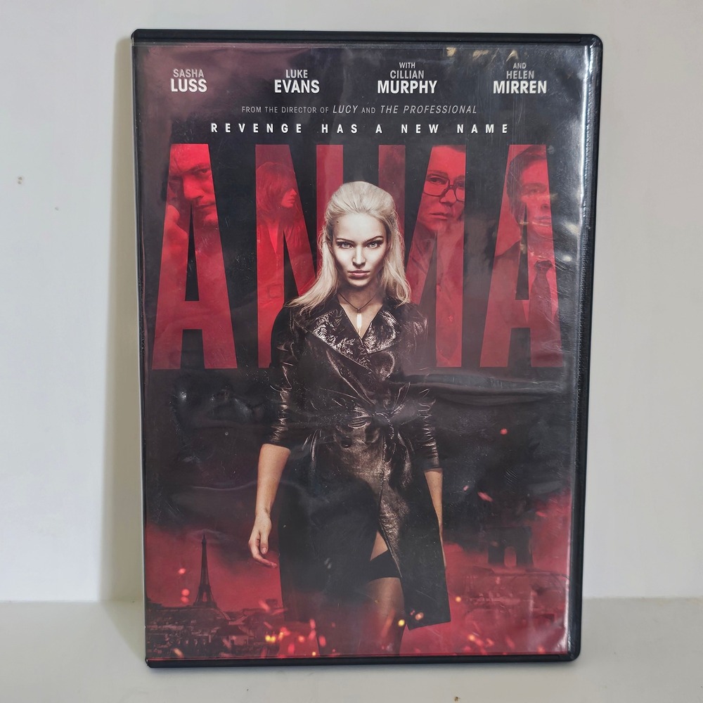 Anna DVD 2019 Action Thriller Sasha Luss Helen Mirren Cillian Murphy Luke Evans